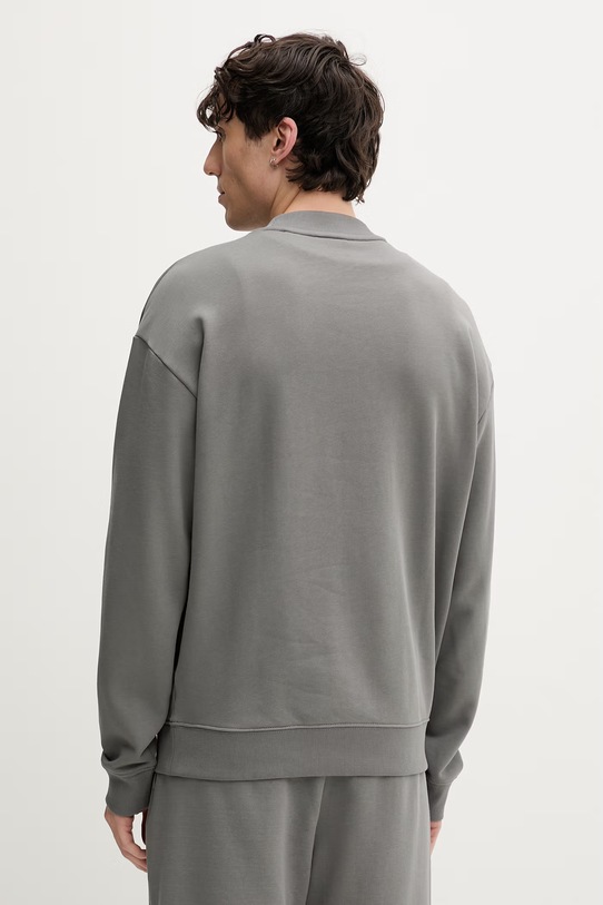 Odzież HUGO bluza męska bawełniana Dapocrew 50525892 szary