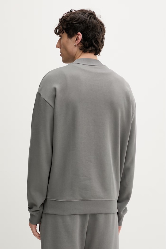 Odzież HUGO bluza męska bawełniana Dapocrew 50525892 szary