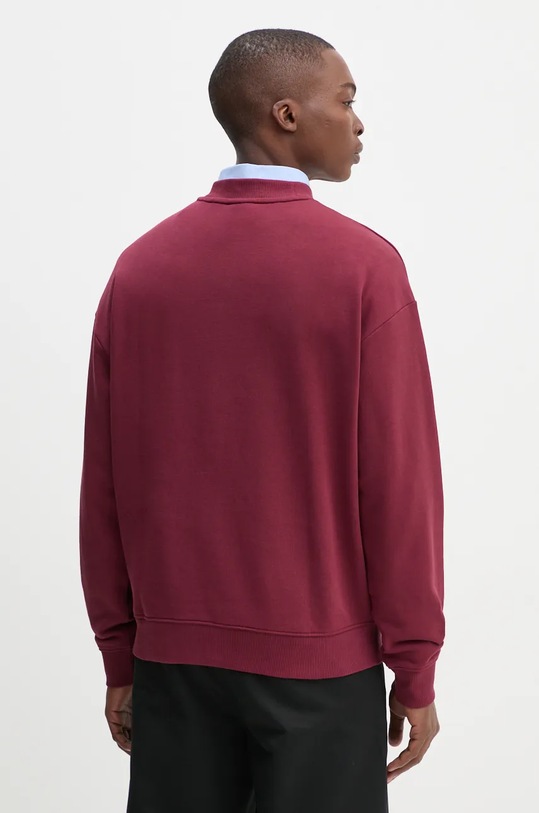 Odjeća Pamučna dukserica HUGO 50525892 bordo