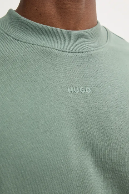 HUGO hanorac de bumbac 50525892 verde