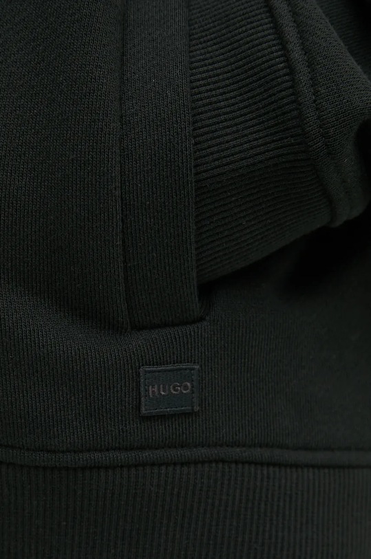 HUGO bluza bawełniana 50530136 czarny