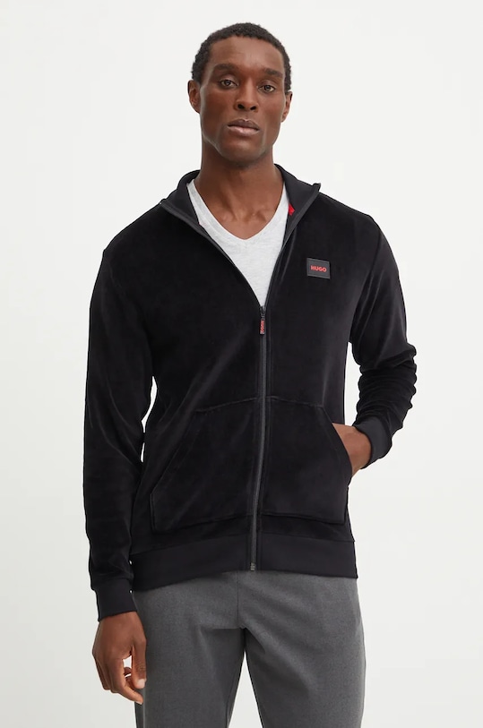 Mikina HUGO nášivka černá 50524804