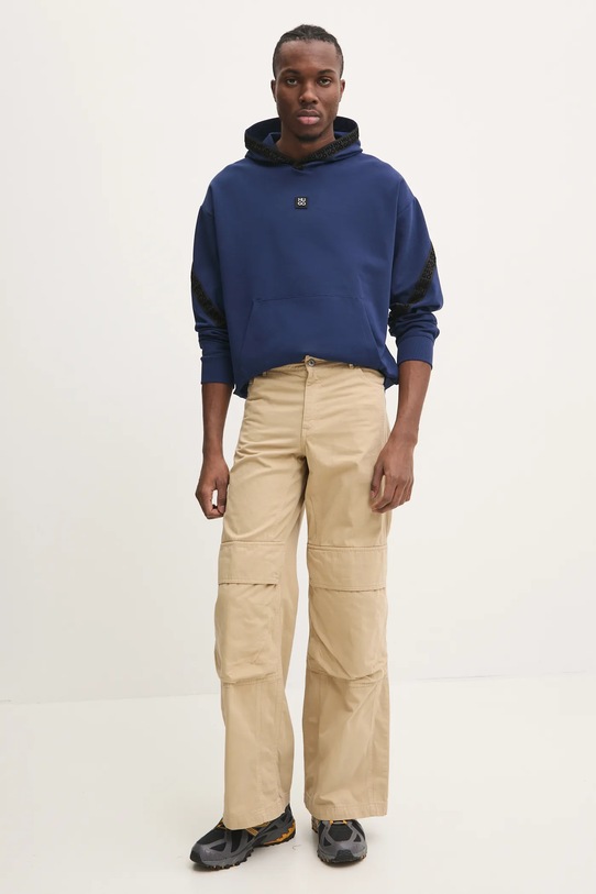 Dukserica HUGO 50521429 mornarsko plava AW24