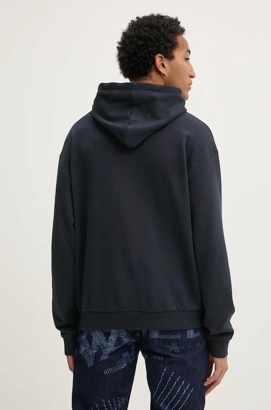 Одежда Хлопковая кофта HUGO 50522119 тёмно-синий