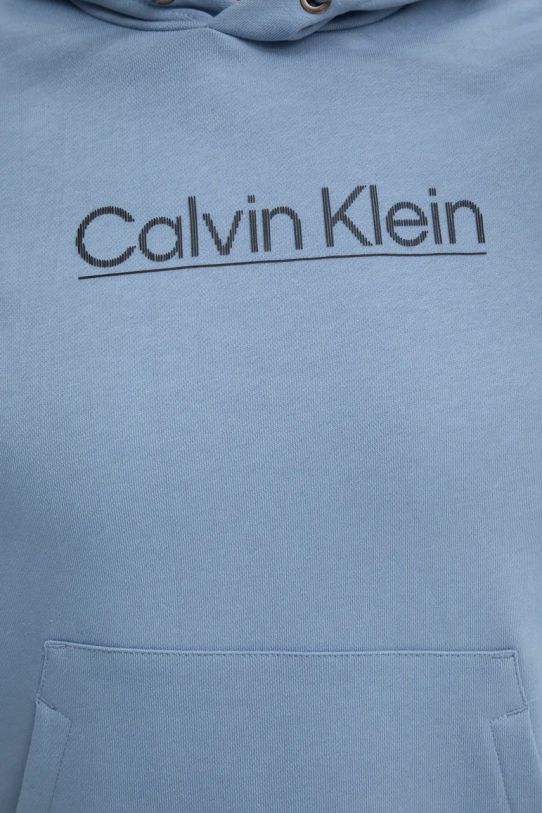 Бавовняна кофта Calvin Klein K10K113576 блакитний