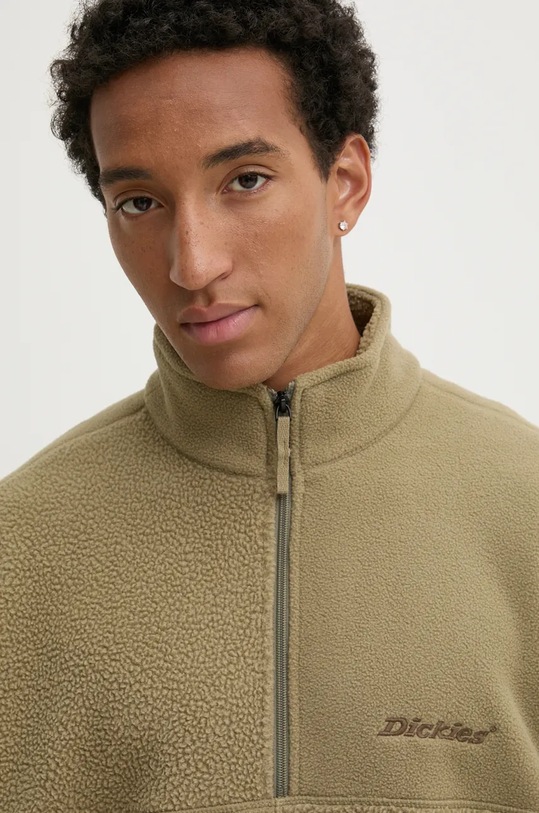 Dukserica od flisa Dickies PINESDALE zelena DK0A864D