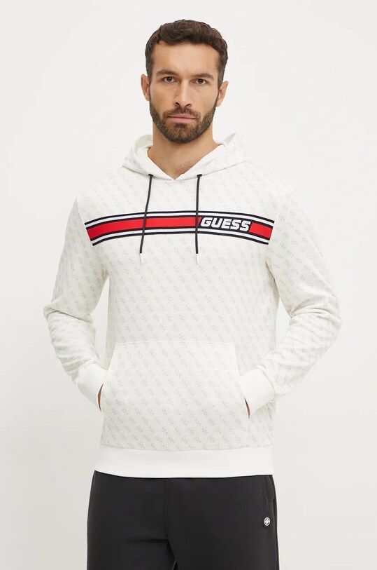 Кофта Guess з капюшоном білий Z4BQ30.FL04Q