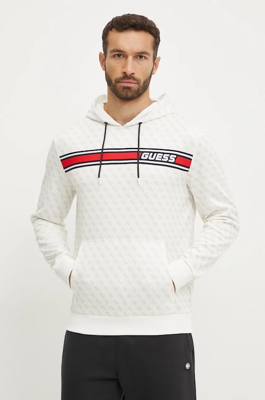 Guess bluza cu modele alb Z4BQ30.FL04Q