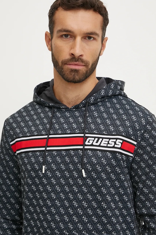 Guess bluza negru Z4BQ30.FL04Q