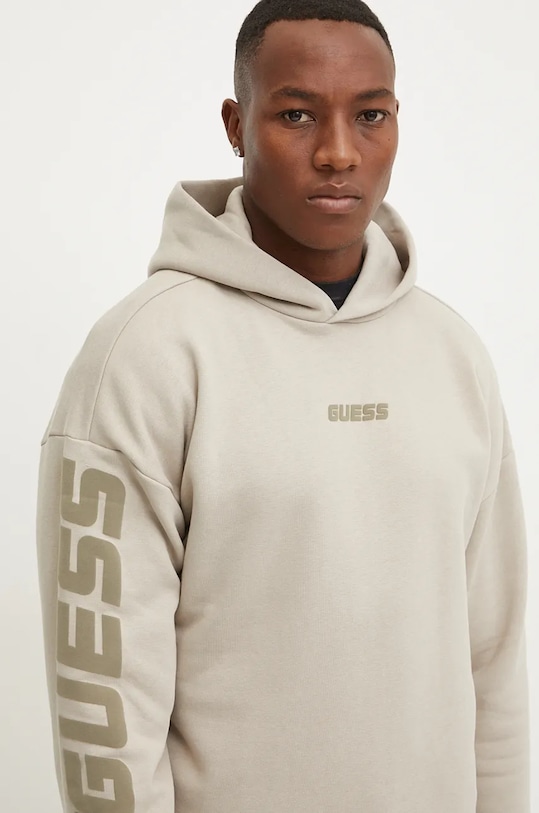 Μπλούζα Guess DALIM μπεζ Z4BQ03.K9V31