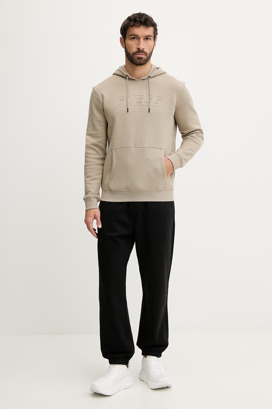 Guess bluza ALDWIN Z4YQ12.K9V31 beżowy SS26