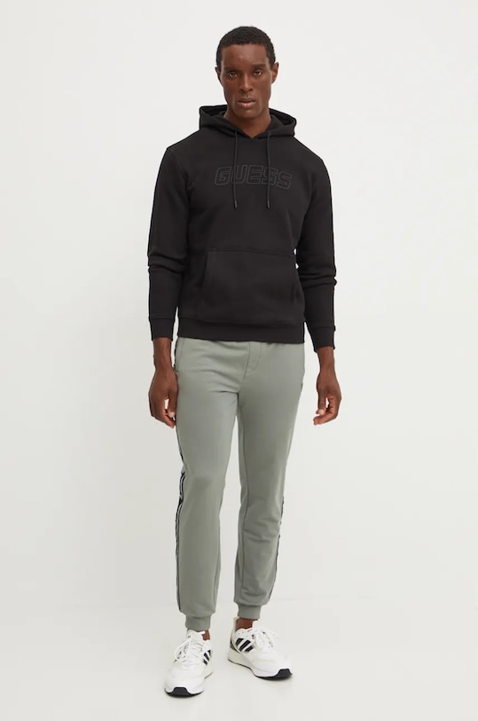 Guess bluza ALDWIN Z4YQ12.K9V31 negru NC24
