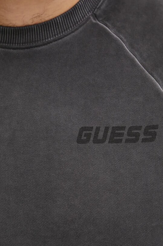 Guess hanorac de bumbac FELIS Z4BQ13.KCE90 negru