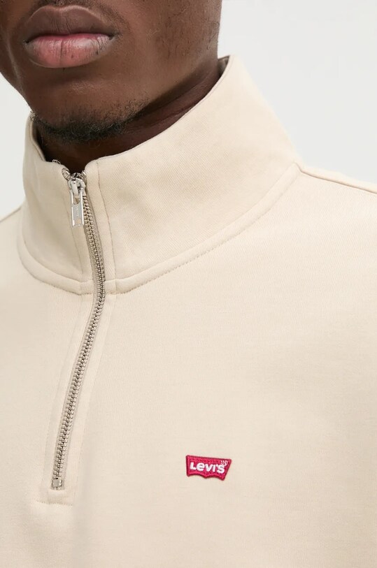Levi's hanorac de bumbac A8606 bej