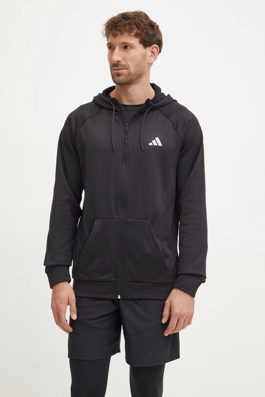adidas Performance hanorac de antrenament Game and Go uni negru IM7489