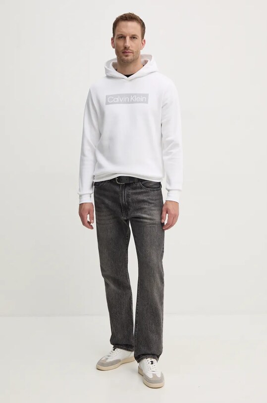 Calvin Klein bluză K10K113552 alb AW24