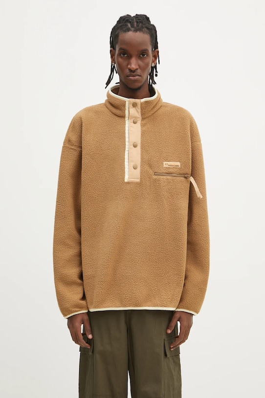 Спортивная кофта Columbia Helvetia II без капюшона зелёный 2090891