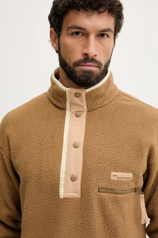 Sportovní mikina Columbia Helvetia II zelená 2090891