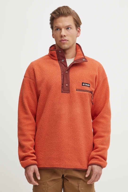 Columbia bluza sportowa Helvetia II bez kaptura pomarańczowy 2090891