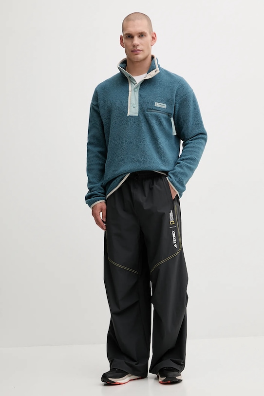 Sportovní mikina Columbia Helvetia II 2090891 tyrkysová AW25