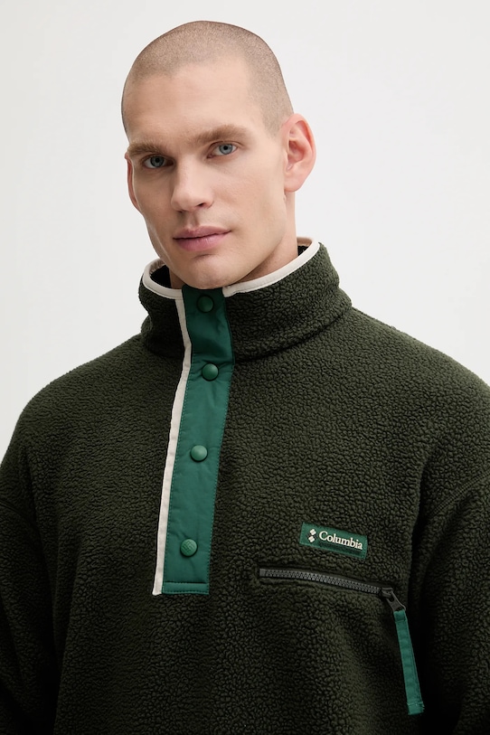 Sportovní mikina Columbia Helvetia II zelená 2090891
