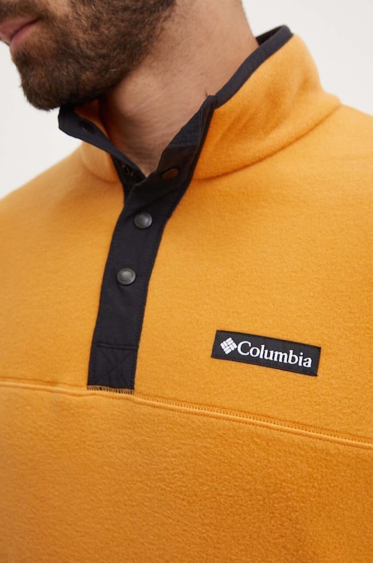 Columbia bluza sportowa Steens Mountain Half Snap 2097721 pomarańczowy