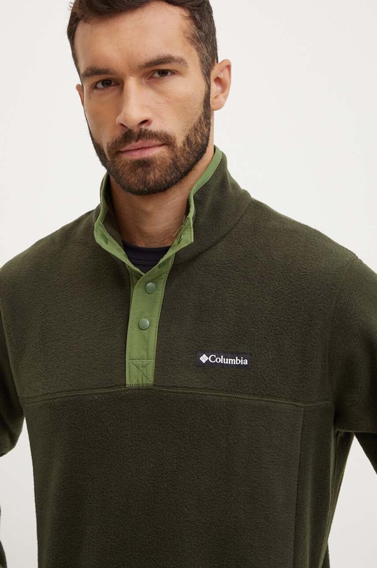 Columbia bluza sportowa Steens Mountain Half Snap zielony 2097721
