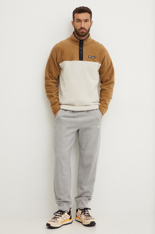 Columbia bluza sportowa Steens Mountain Half Snap 2097721 brązowy AW25