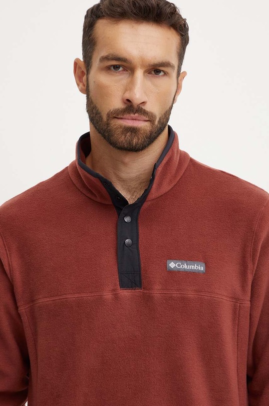 Columbia bluza sportowa Steens Mountain Half Snap brązowy 2097721