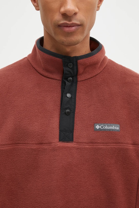 Columbia bluza sportowa Steens Mountain Half Snap brązowy 2097721