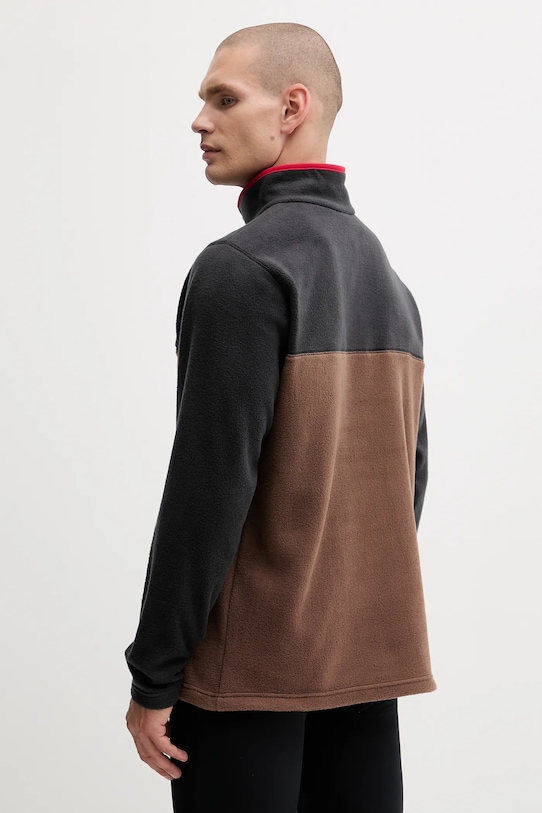 Oblečení Sportovní mikina Columbia Steens Mountain Half Snap 2097721 hnědá