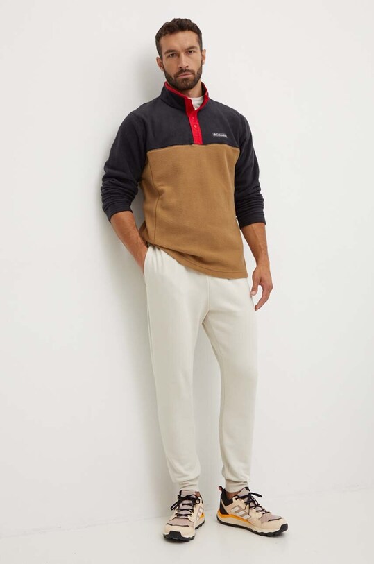 Спортивная кофта Columbia Steens Mountain Half Snap 2097721 коричневый AW24
