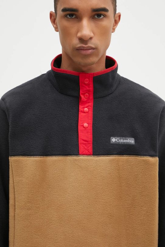 Спортивная кофта Columbia Steens Mountain Half Snap коричневый 2097721