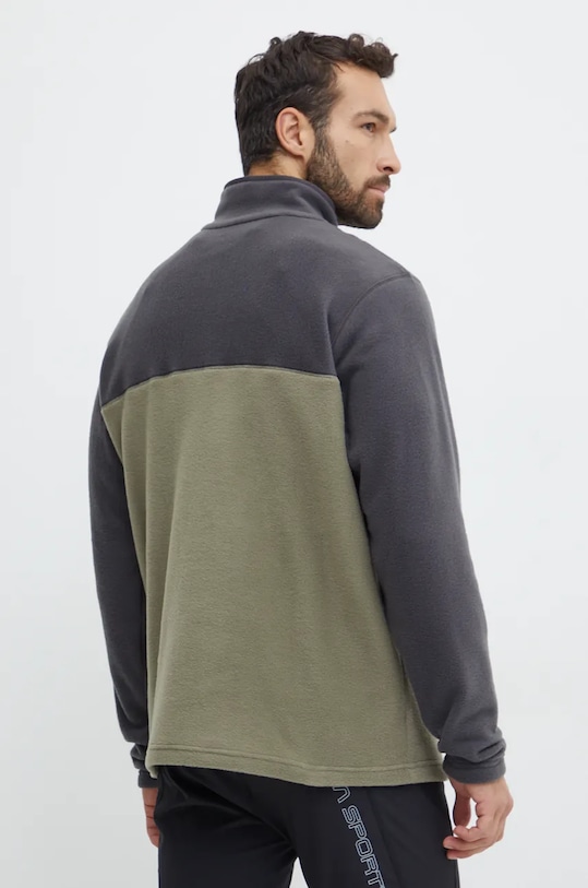 Odzież Columbia bluza sportowa Steens Mountain Half Snap 2097721 zielony