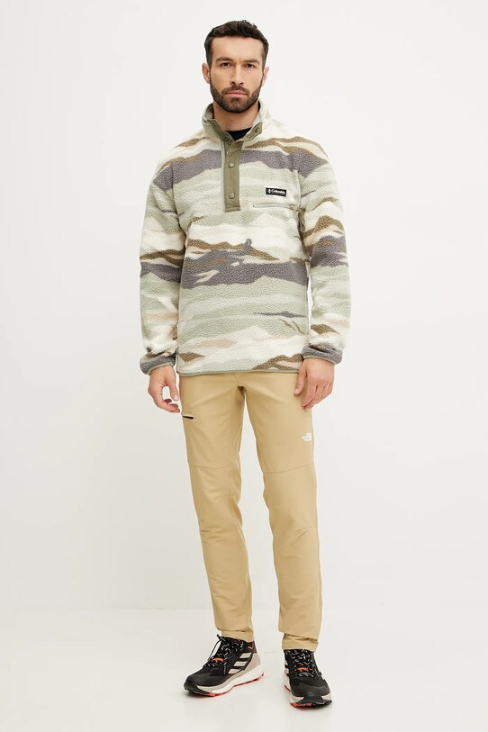 Спортен суичър Columbia Helvetia II 2098461 зелен AW24