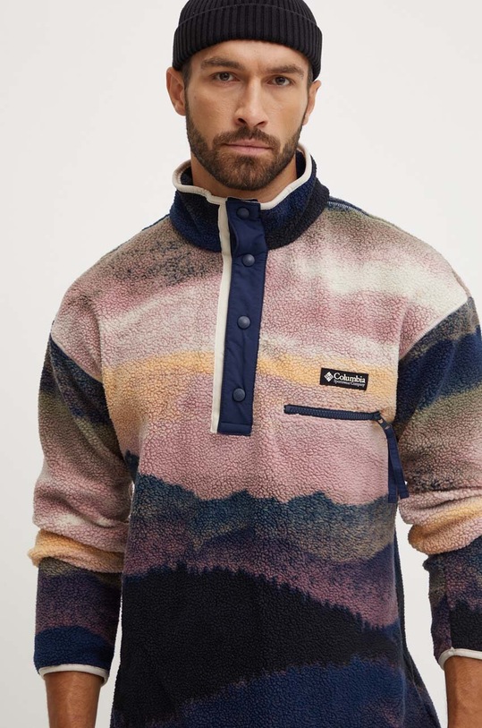 Columbia bluza sportowa Helvetia II bez kaptura fioletowy 2098461