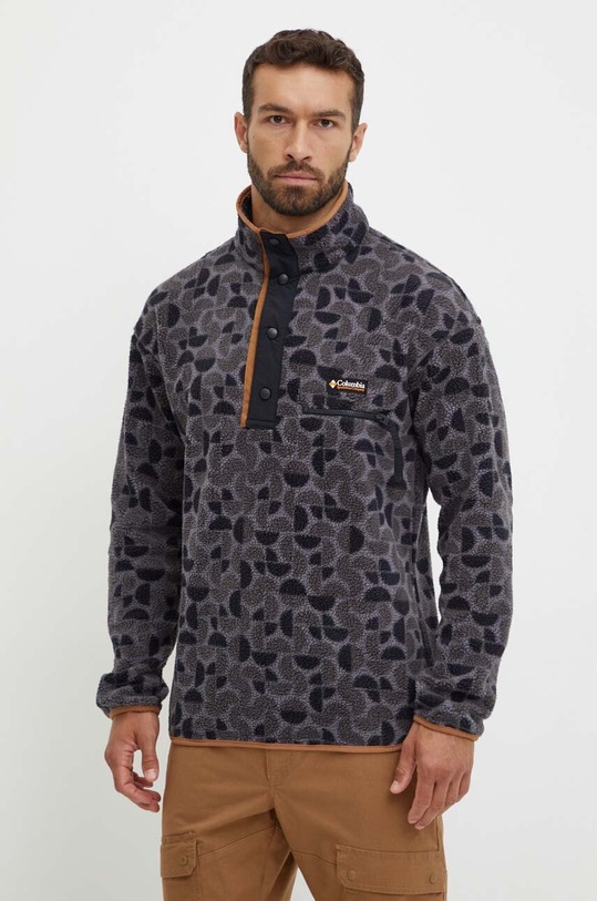 Columbia bluza sportowa Helvetia II bez kaptura czarny 2098461