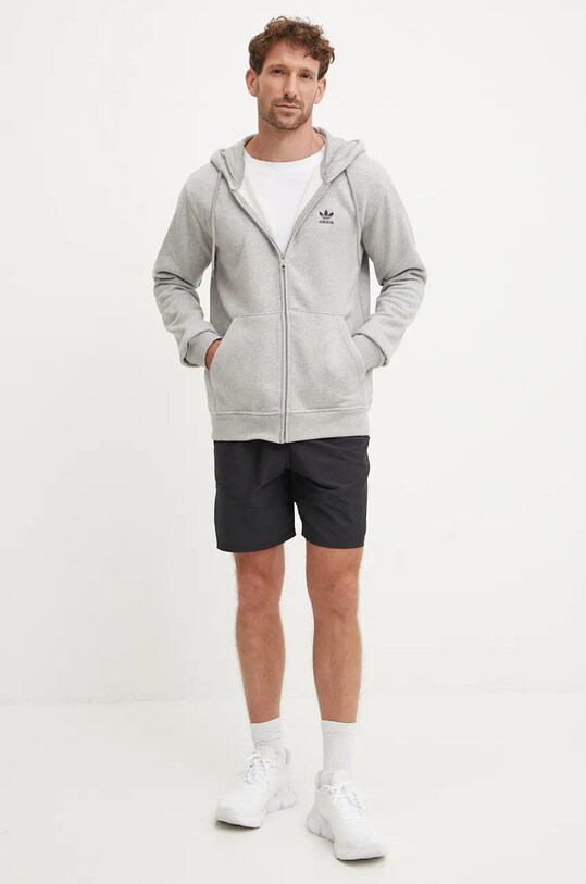 Dukserica adidas Originals Essential IY7354 siva AW24