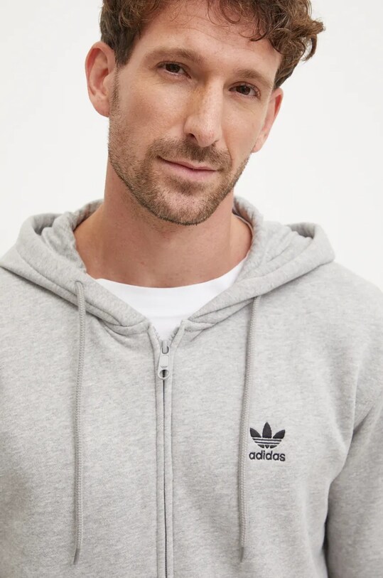 adidas Originals bluză Essential gri IY7354