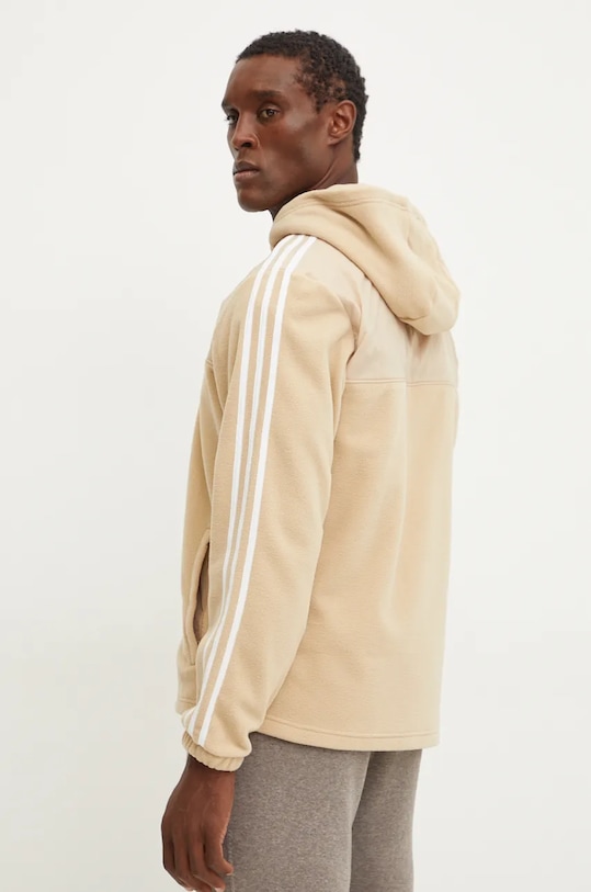 Ρούχα Μπλούζα adidas Originals IZ2487 μπεζ