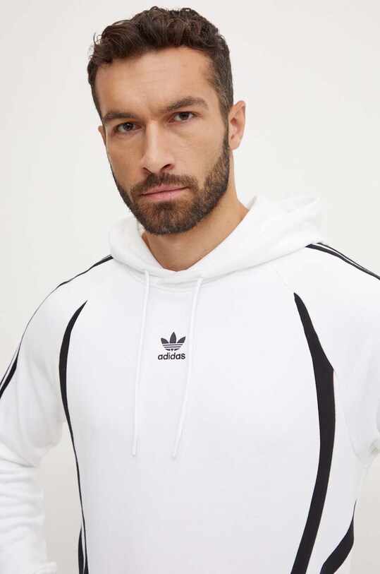 Хлопковая кофта adidas Originals белый IZ4829
