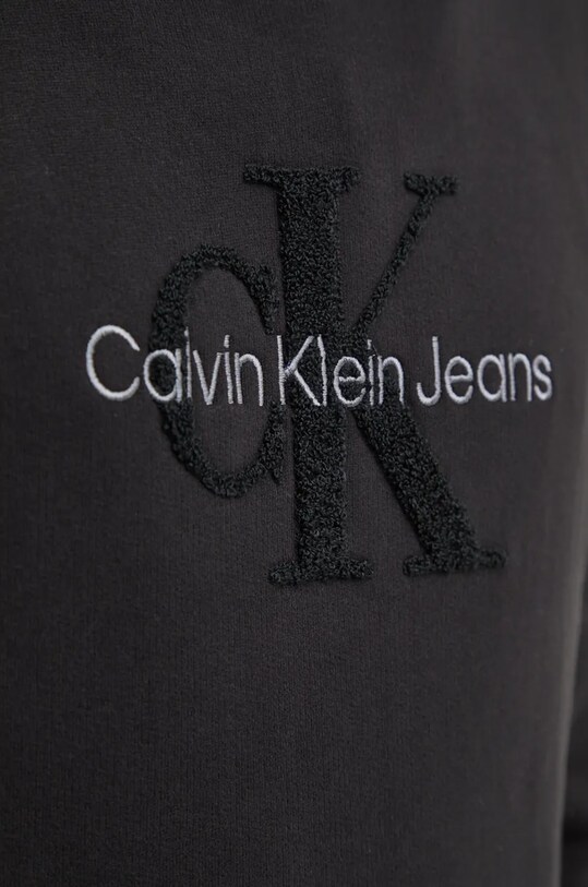 Bavlnená mikina Calvin Klein Jeans J30J326637 čierna