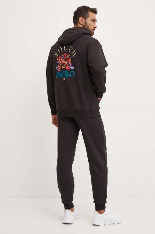 Îmbrăcăminte Puma hanorac de bumbac 626748 negru