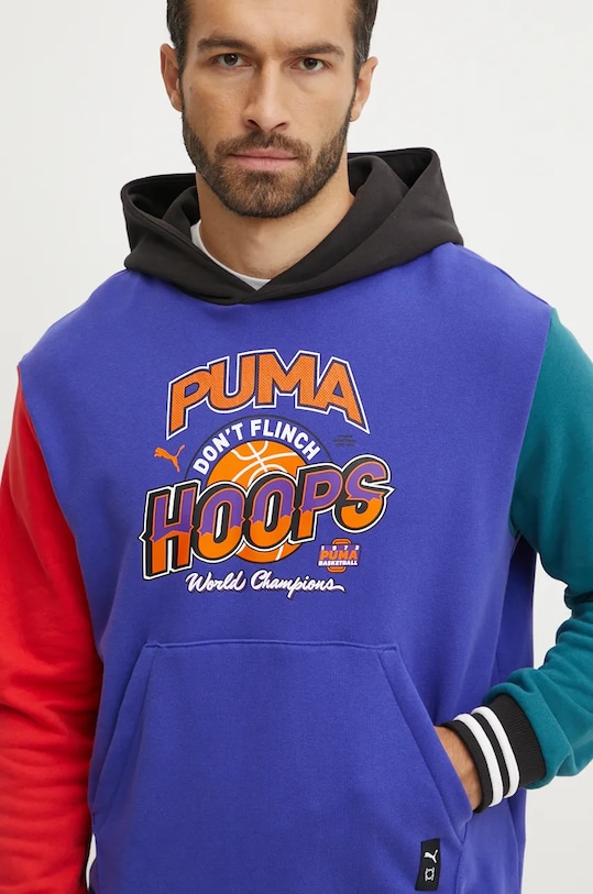 Хлопковая кофта Puma тёмно-синий 627216