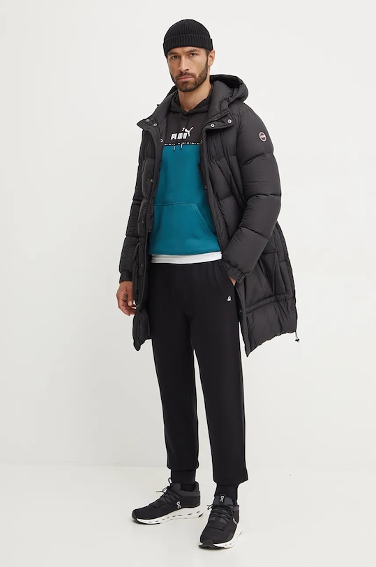 Puma bluza ESS BLOCK x TAPE 673342 verde AW24