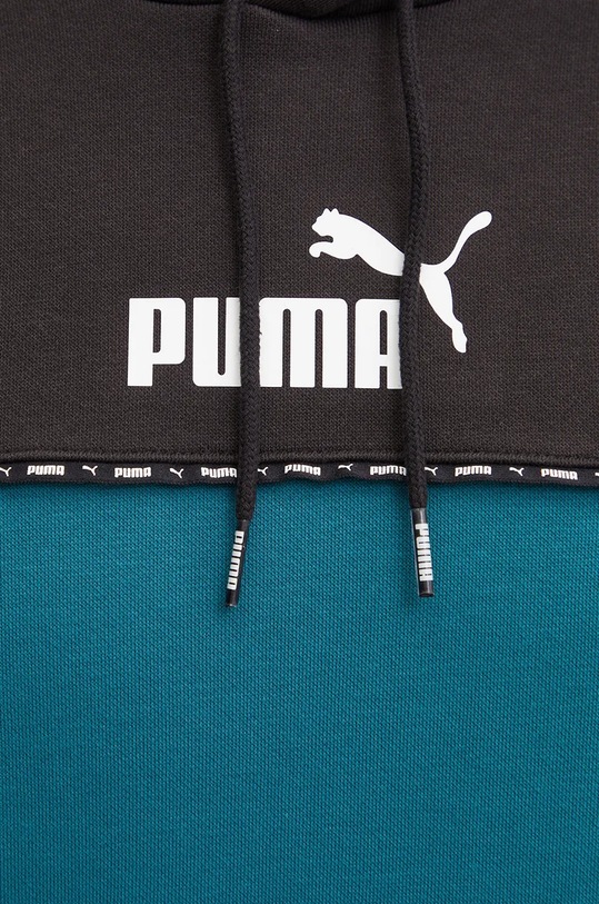 Puma bluza ESS BLOCK x TAPE 673342 verde