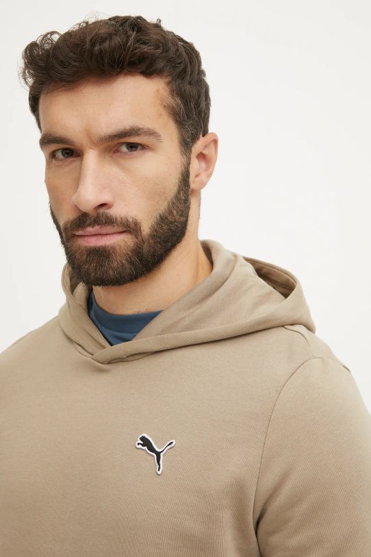 Бавовняна кофта Puma BETTER ESSENTIALS бежевий 676814