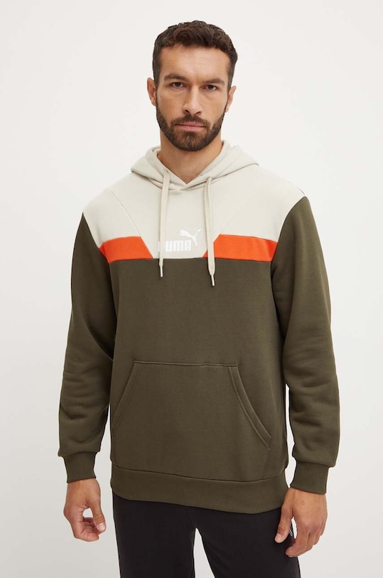 Puma bluza print verde 681731