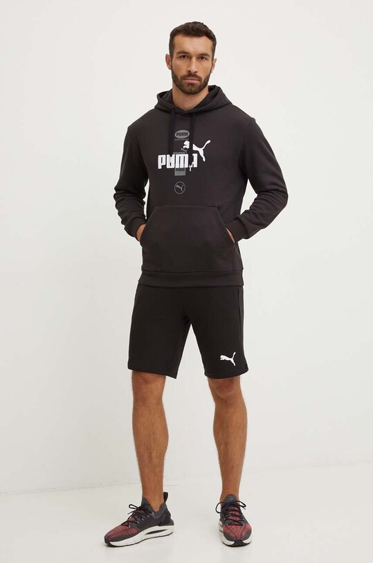 Puma bluza 681741 negru AW24
