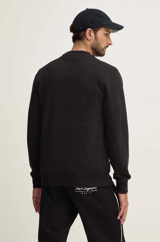 Oblečenie Bavlnená mikina Calvin Klein Jeans J30J326144 čierna